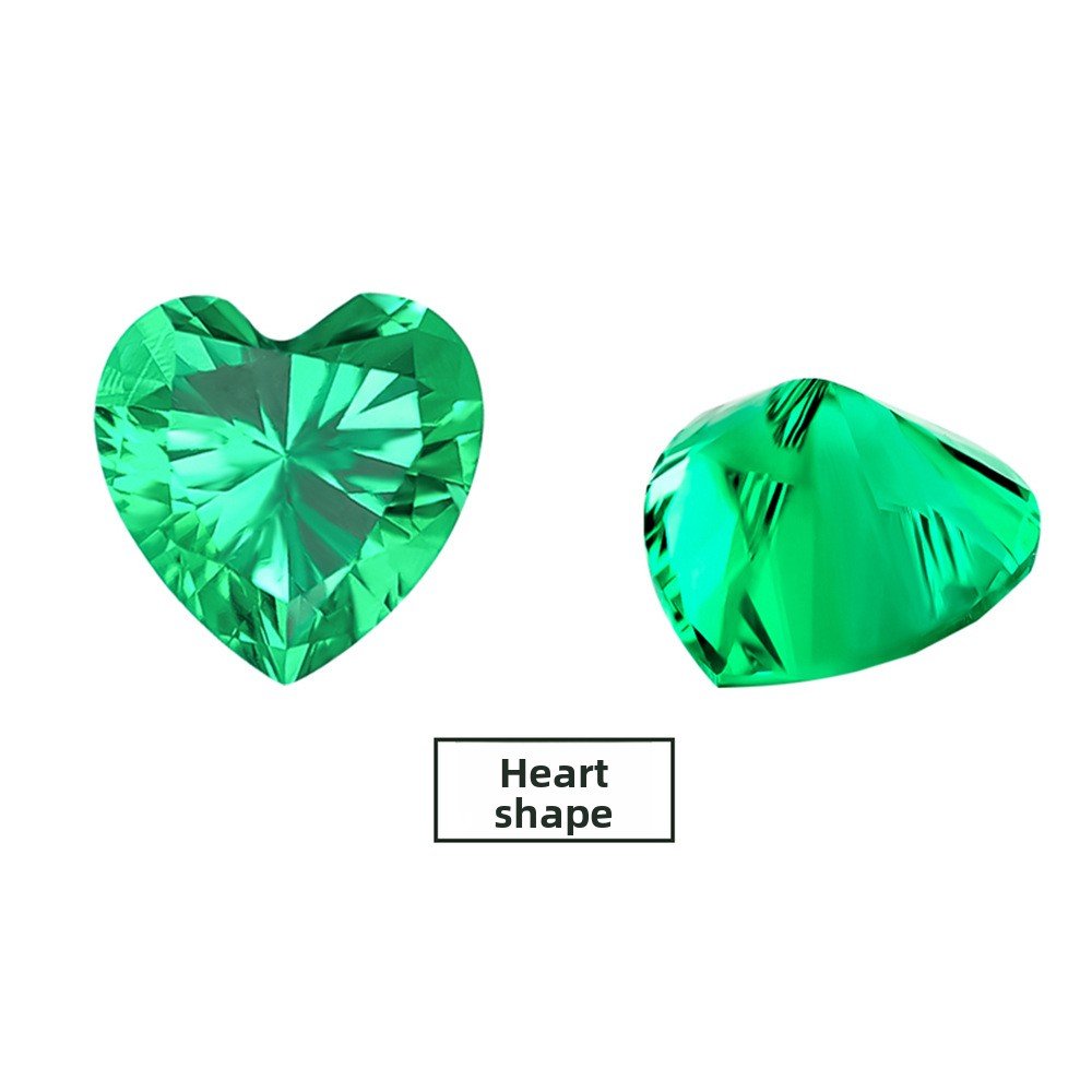lab created emerald 12345 karat 7a green diamond love color treasure heart shaped pointed emerald lab created emerald 12345 karat 7a green diamond love color treasure heart shaped pointed emerald
