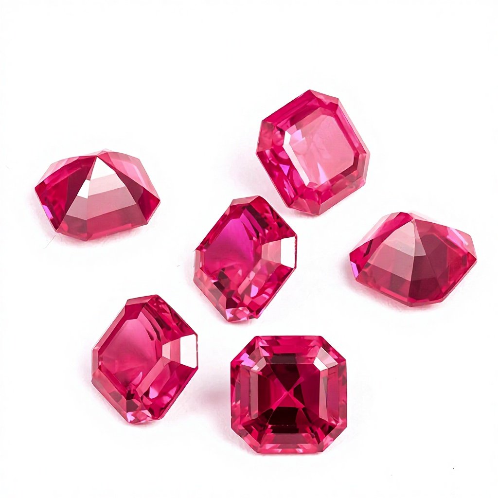 cultivate precious color treasure 1 5 karat synthetic lab created ruby square chamfered asche rose/pigeon red regenerated cultivate precious color treasure 1 5 karat synthetic lab created ruby square chamfered asche rose/pigeon red regenerated