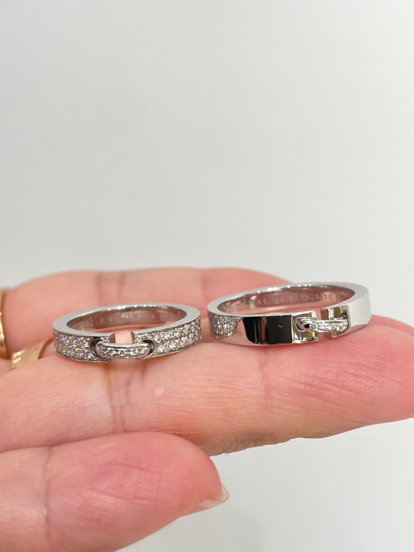 customizable high quality lab grown diamond 18k gold wedding bands premium quality couple rings customizable high quality lab grown diamond 18k gold wedding bands premium quality couple rings