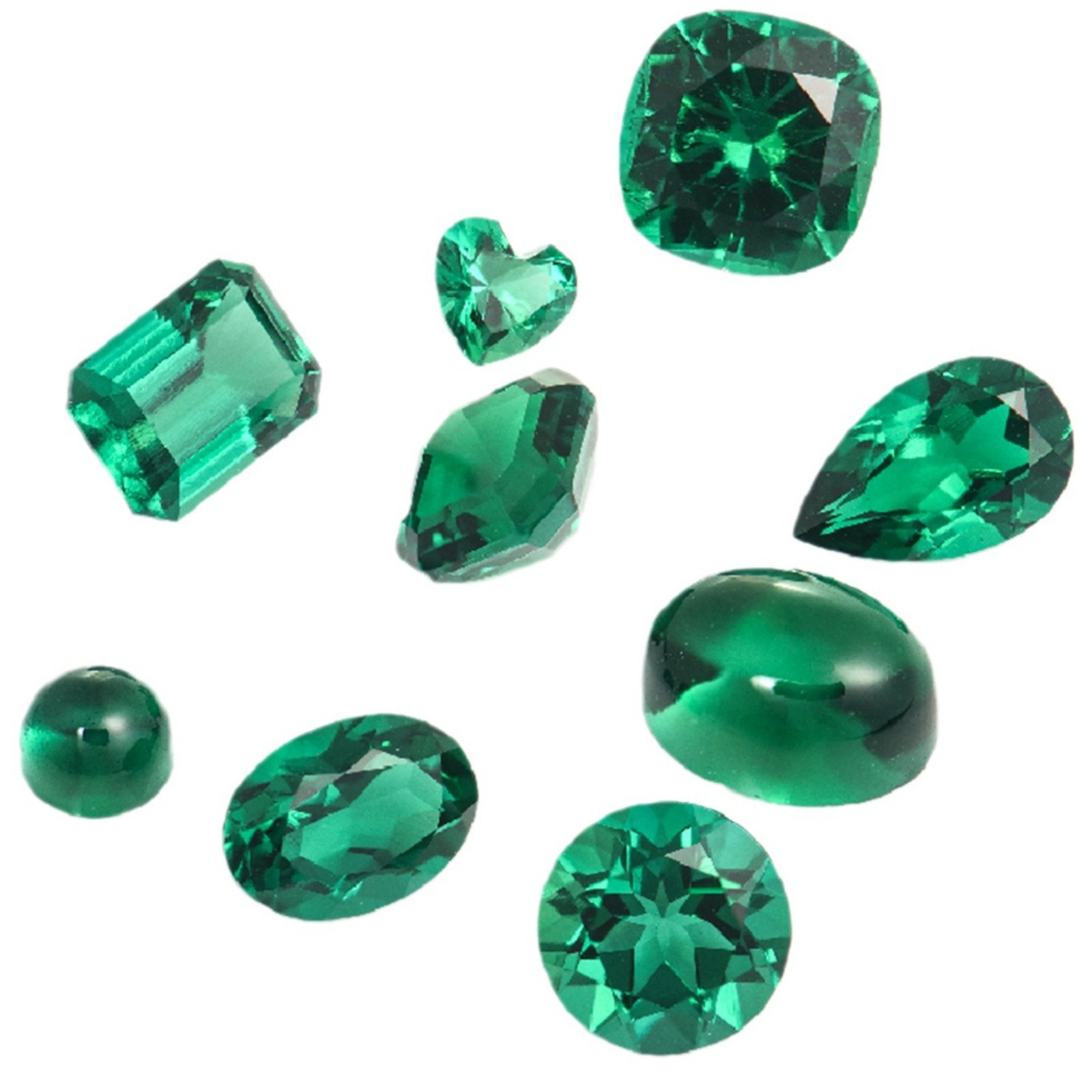 laboratory cultivation emerald cut gems hydrothermal method polished artificial color treasure jewelry main stone synthetic gem laboratory cultivation emerald cut gems hydrothermal method polished artificial color treasure jewelry main stone synthetic gem