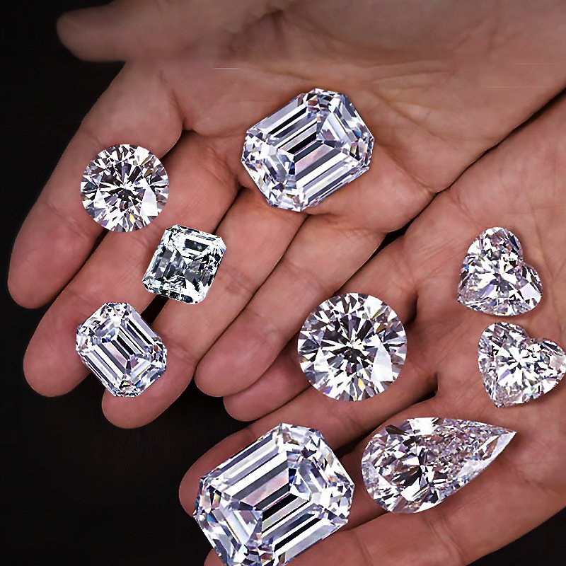 igi certified round lab grown diamond 1 carat pave earrings & necklace loose stone for jewelry making igi certified round lab grown diamond 1 carat pave earrings & necklace loose stone for jewelry making