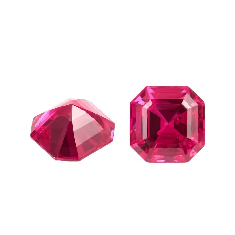 cultivate precious color treasure 1 5 karat synthetic lab created ruby square chamfered asche rose/pigeon red regenerated cultivate precious color treasure 1 5 karat synthetic lab created ruby square chamfered asche rose/pigeon red regenerated