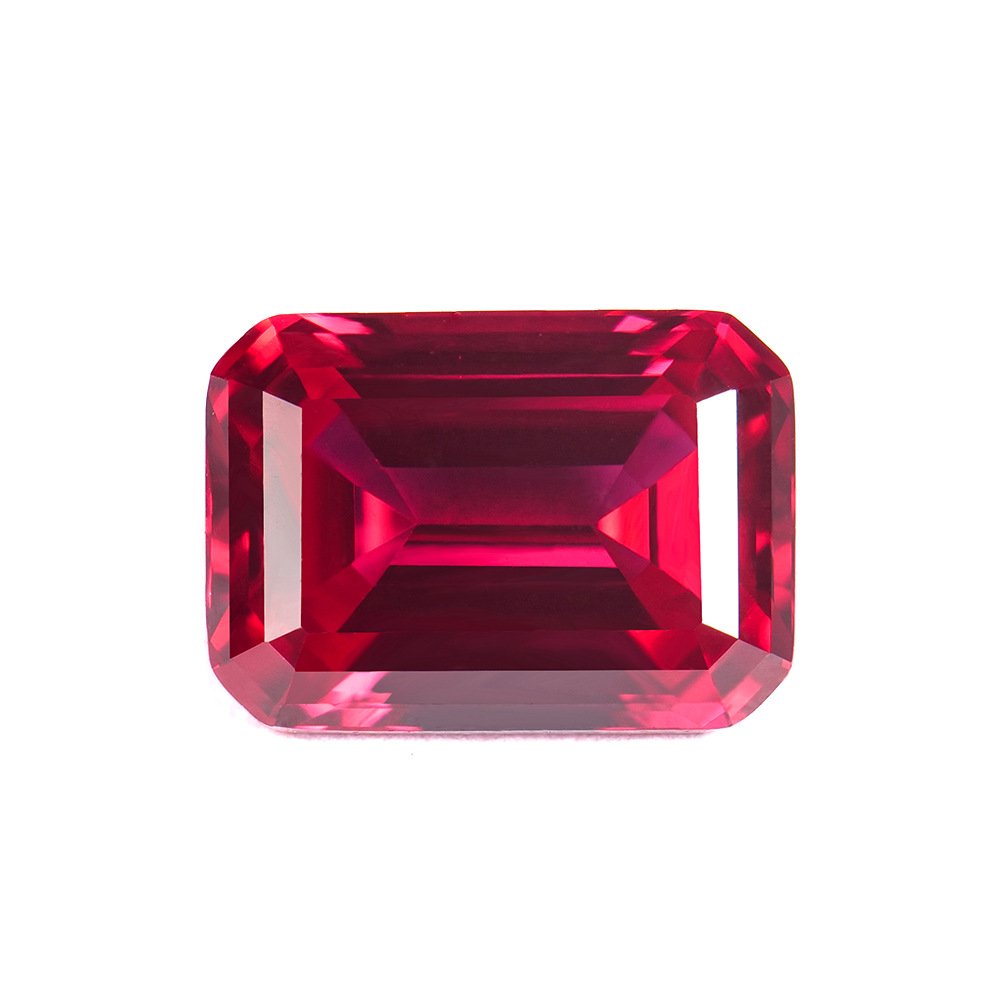 synthetic ruby square polished lab created grandmother cut red gemstone pigeon blood precious color treasure synthetic ruby square polished lab created grandmother cut red gemstone pigeon blood precious color treasure