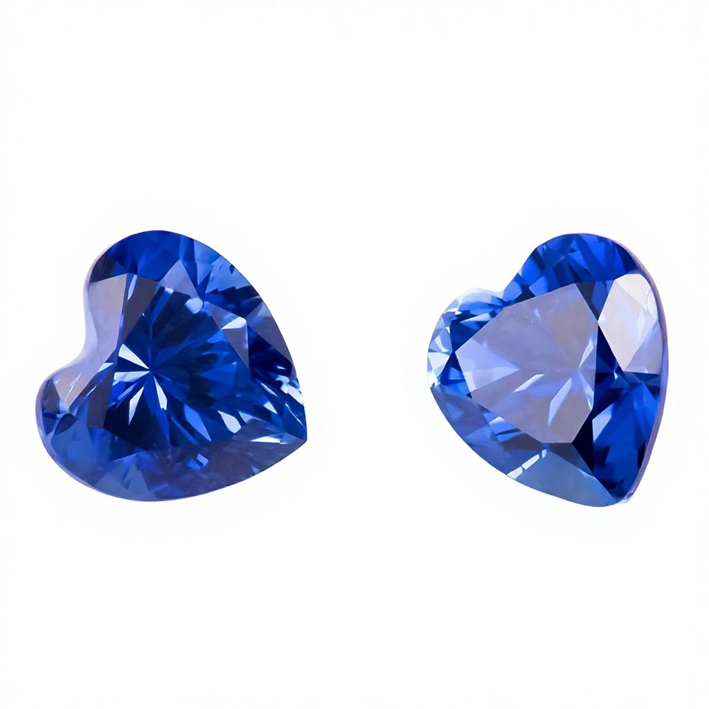 cultured sapphire heart shaped royal blue lab grown polished color gemstone loose stone ring setting necklace pendant inlay cultured sapphire heart shaped royal blue lab grown polished color gemstone loose stone ring setting necklace pendant inlay